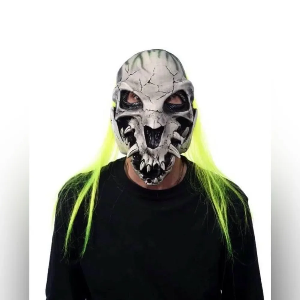 Bone Snapper UV Reactive Skull Halloween Costume
